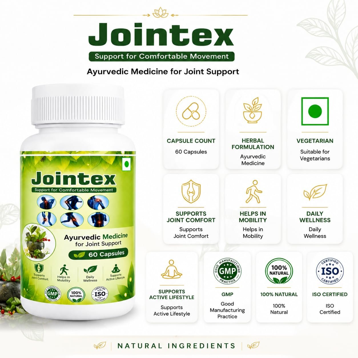 Jointex Ayurvedic capsules